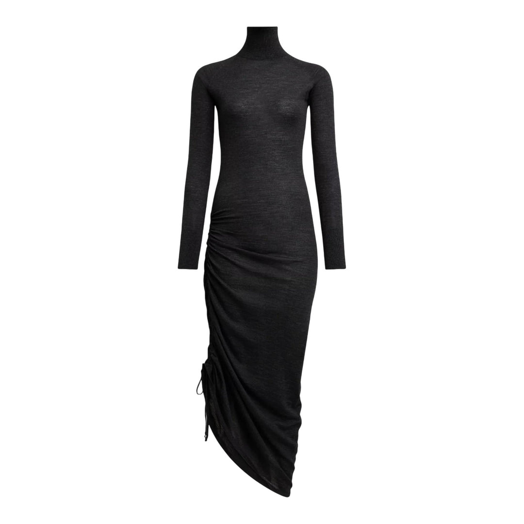 Draped Knit Dress - 1