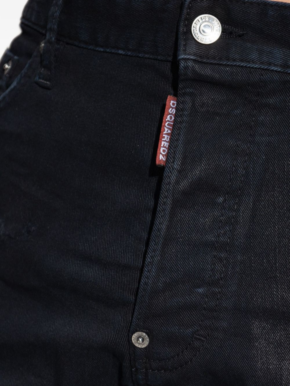 distressed-effect jeans - 5