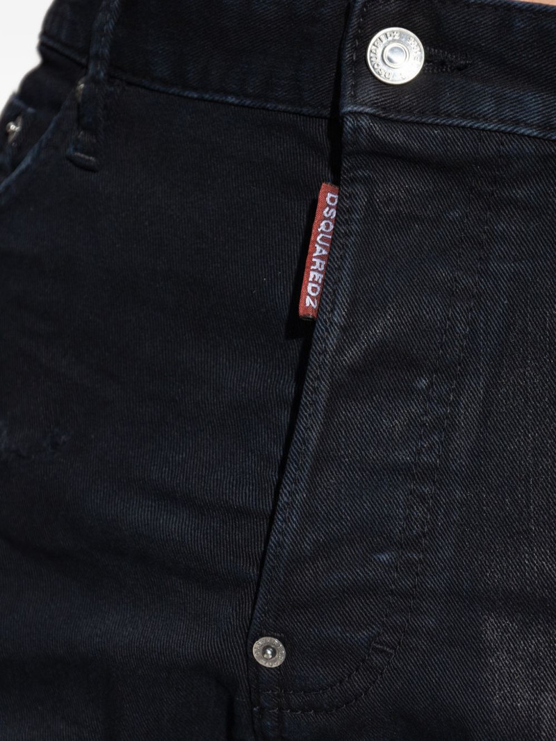 distressed-effect jeans 5