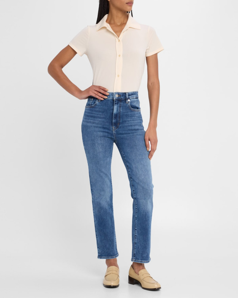 FRAME The Pencil Crop Jeans outlook