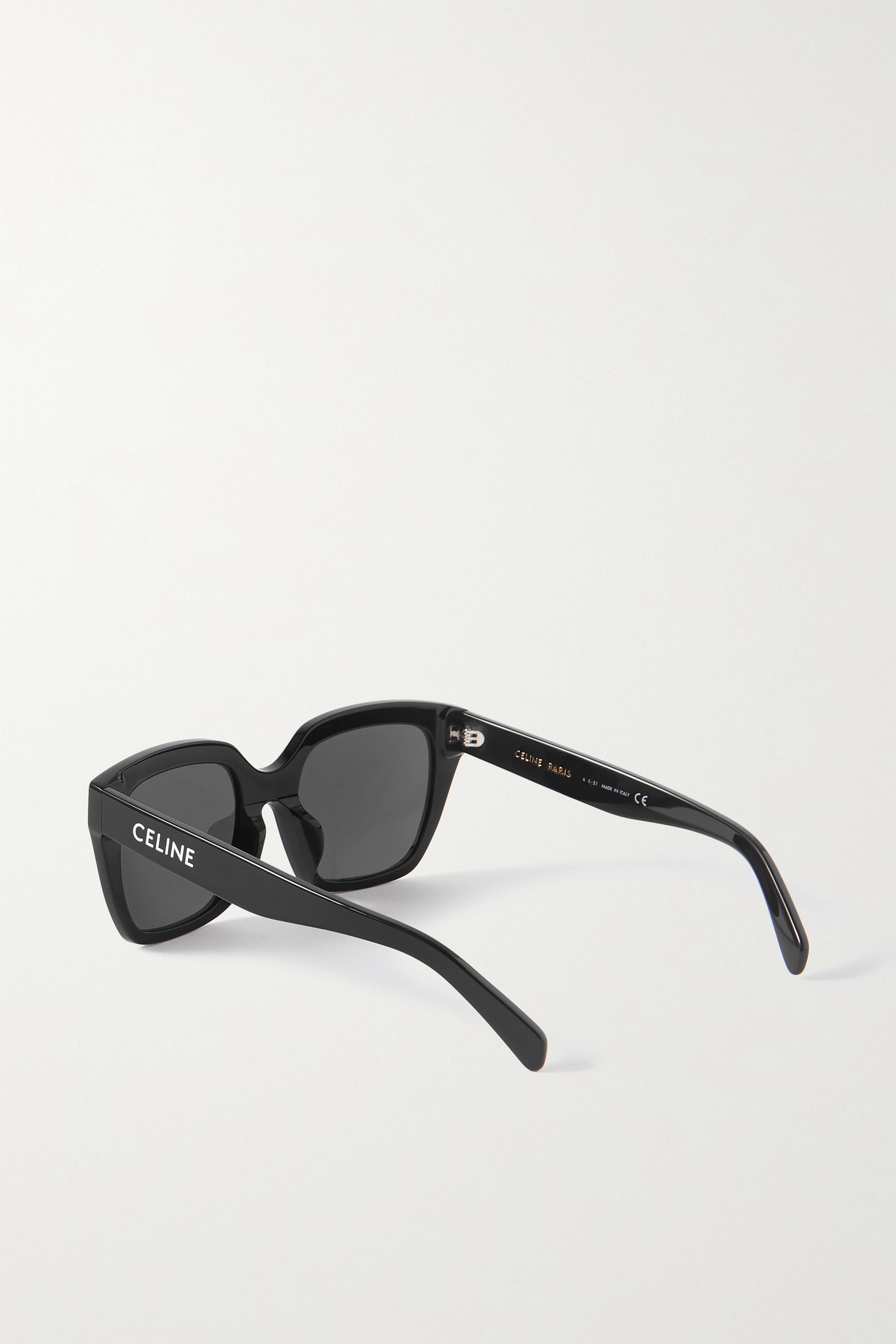 Oversized square-frame acetate sunglasses - 3