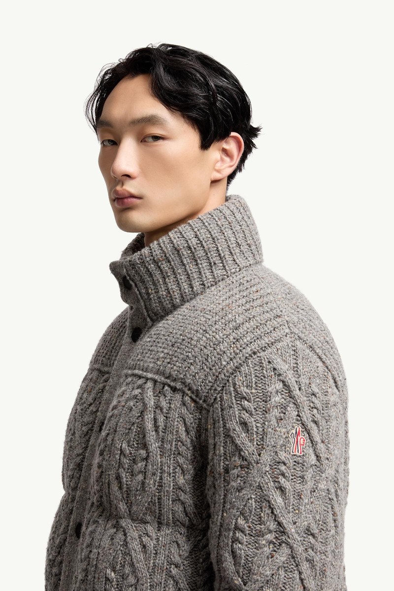 Ellesmere Wool Tweed Short Down Jacket 3