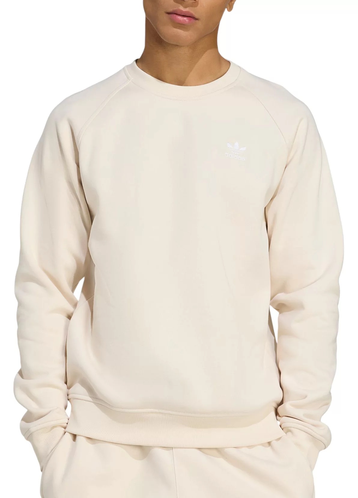 adidas Originals Men's Adicolor Essentials Trefoil Crewneck Sweatshirt - 1