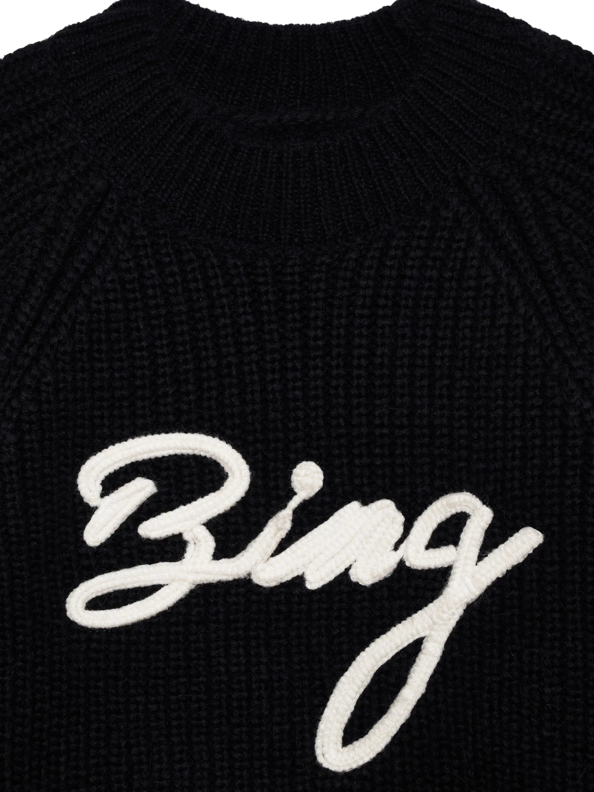 Anine Bing KENDRICK SWEATER BING - BLACK - 2