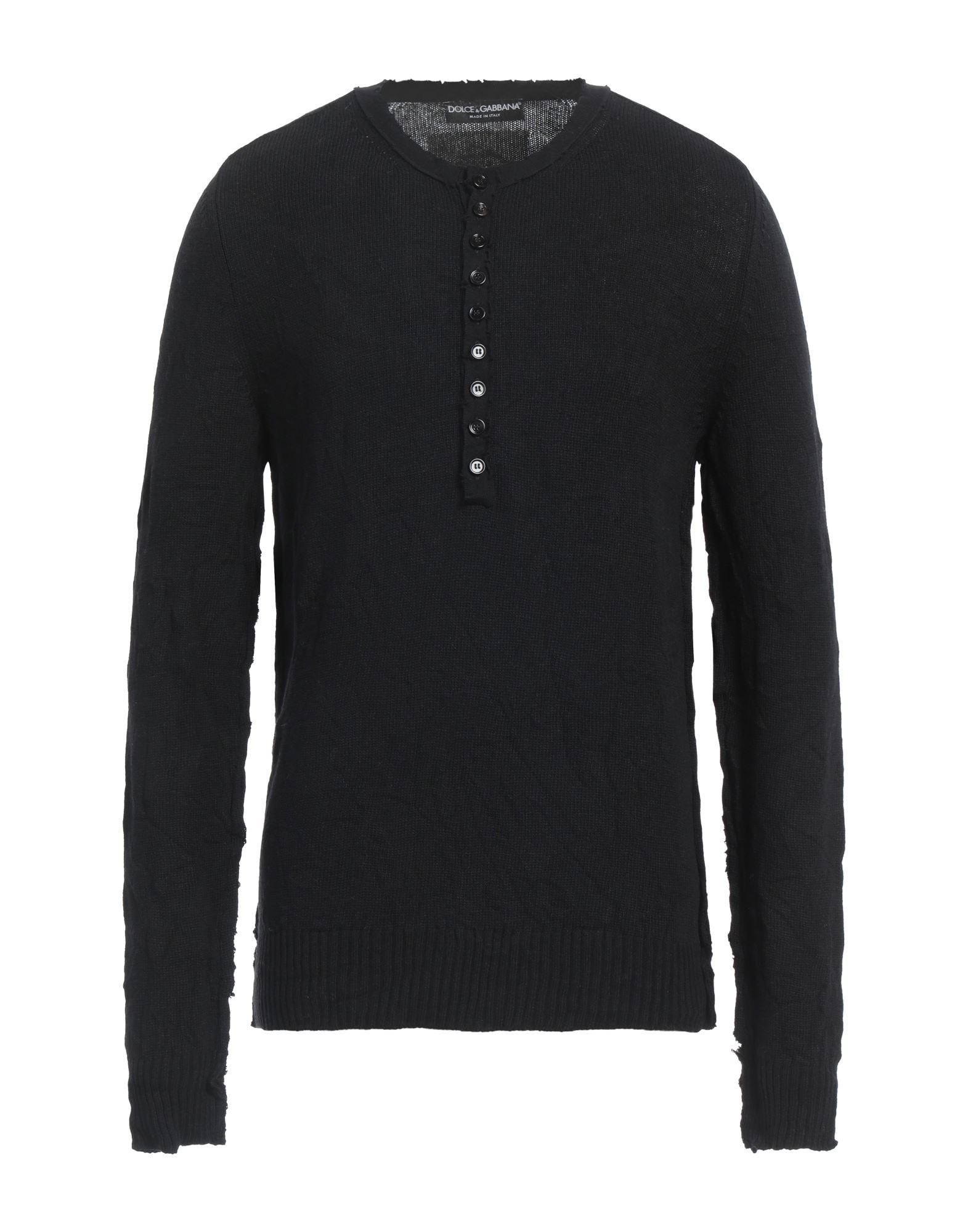 Black Men's Sweater - 1