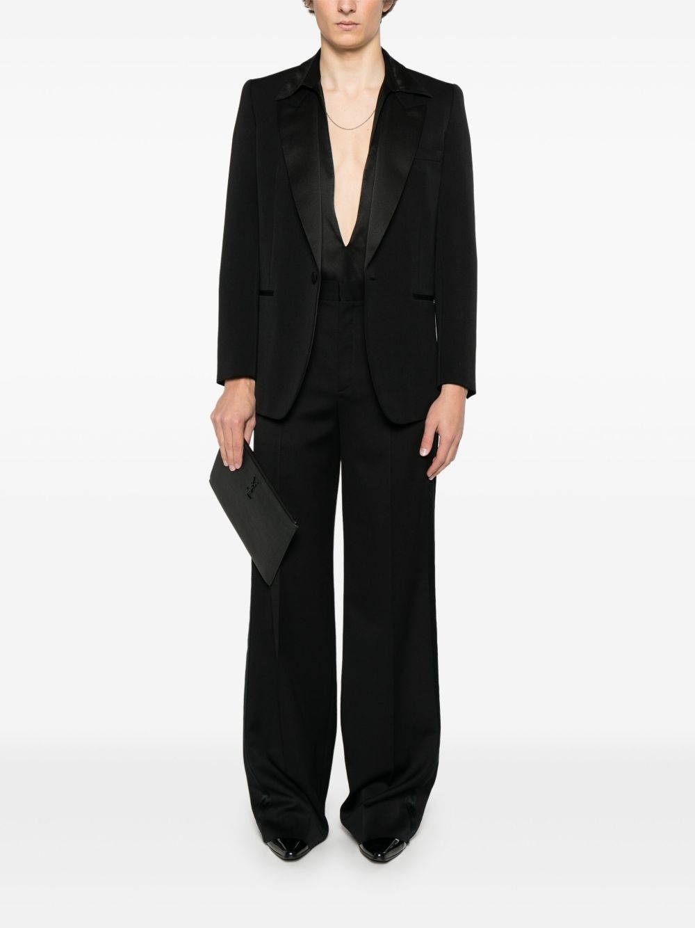 wool blazer - 2