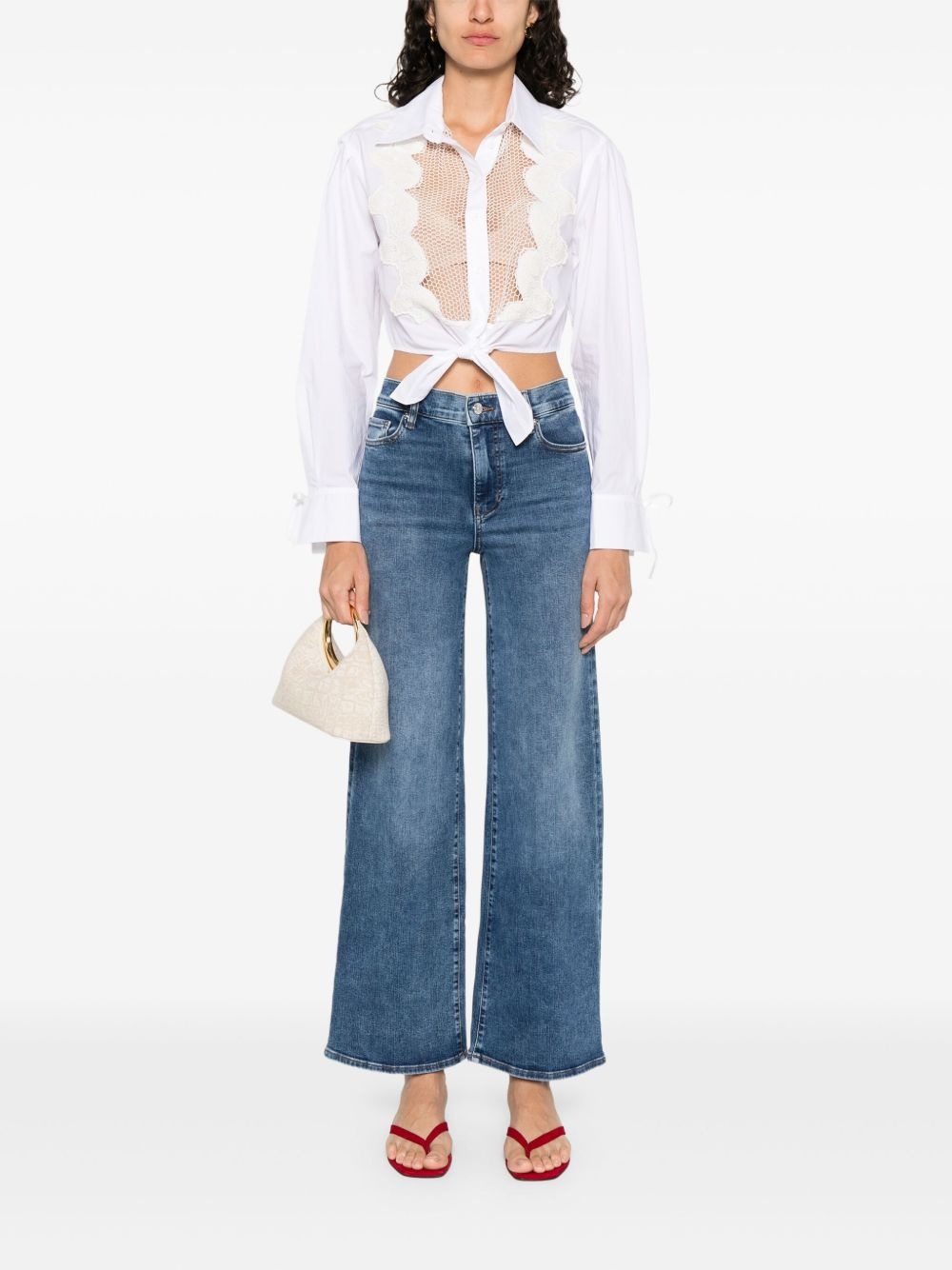 Le Slim Palazzo jeans - 2