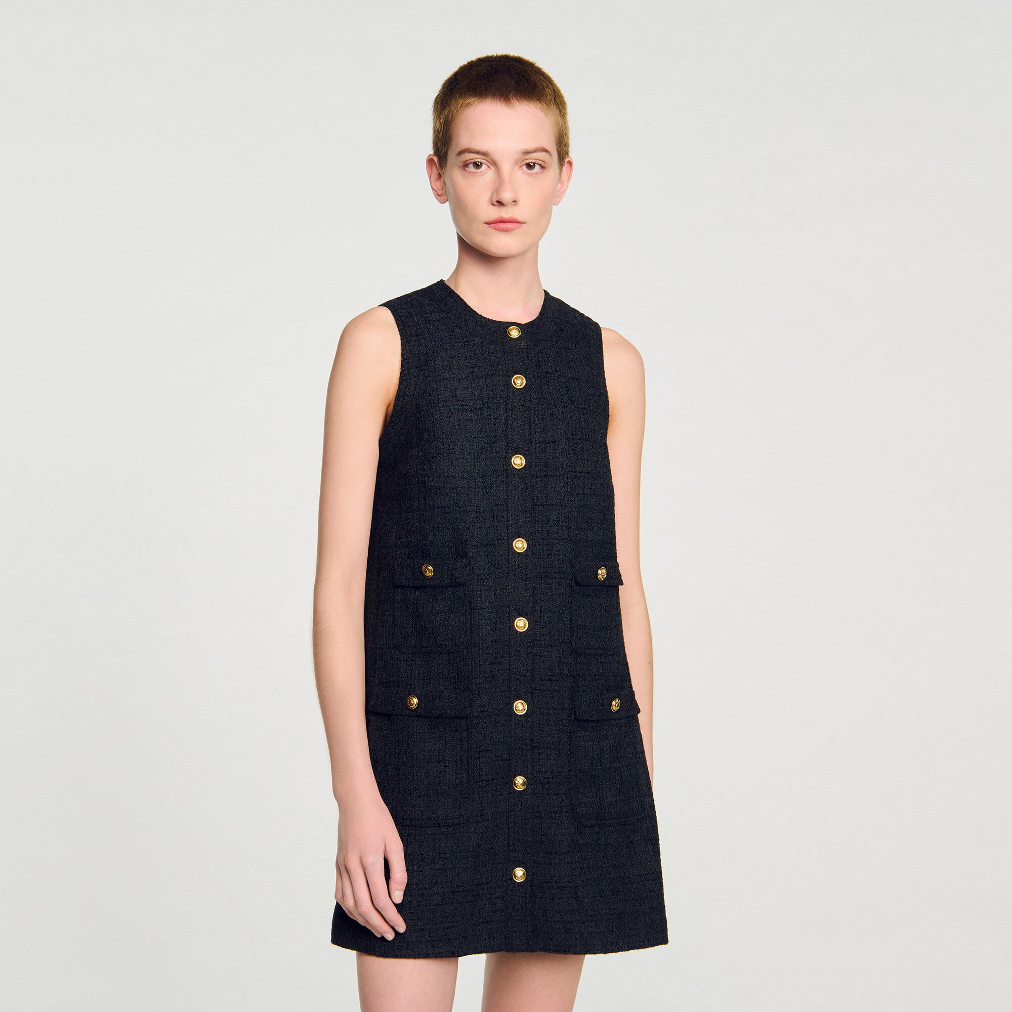 MINI TWEED DRESS - 4