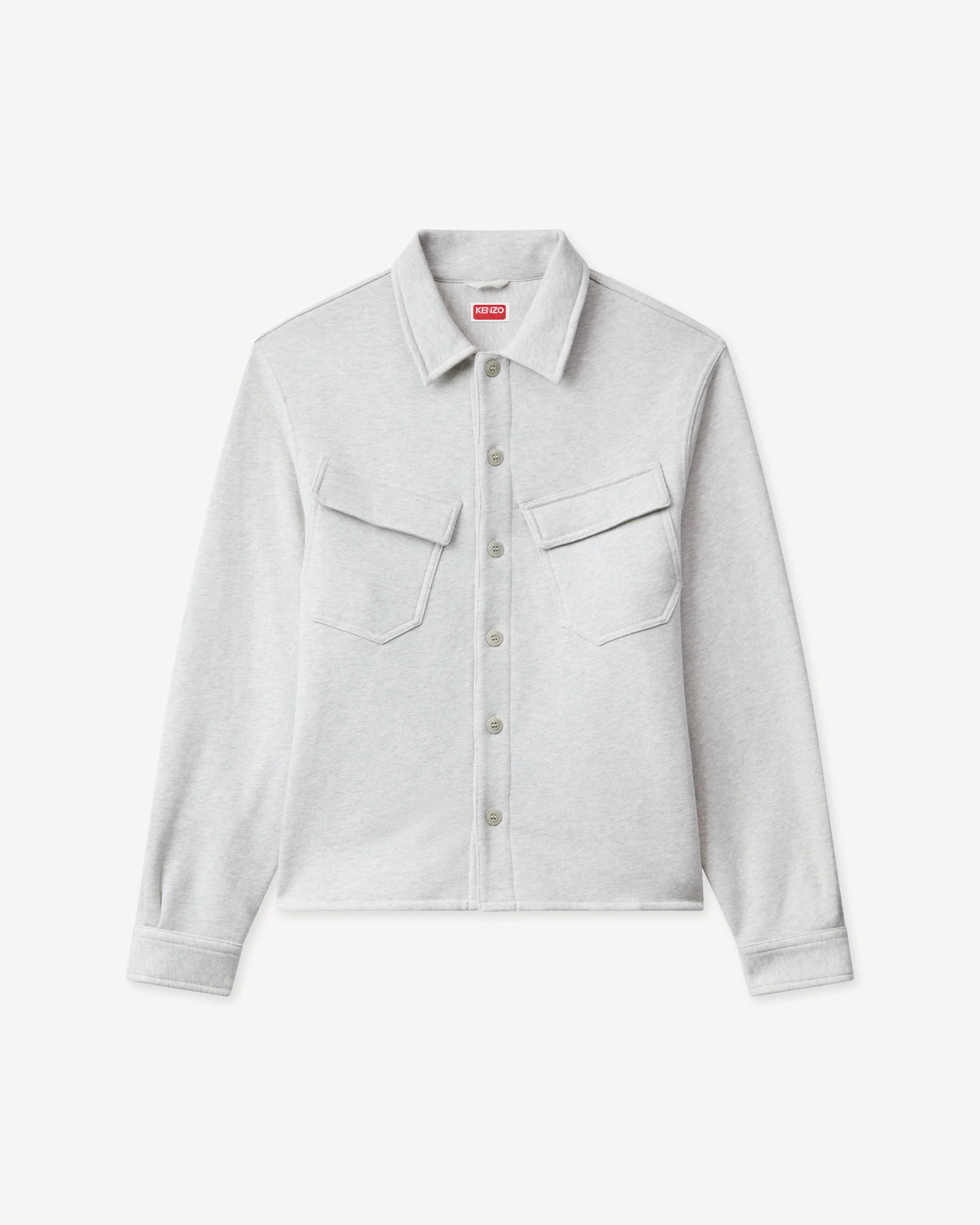 'KENZO Signature' overshirt in cotton - 1