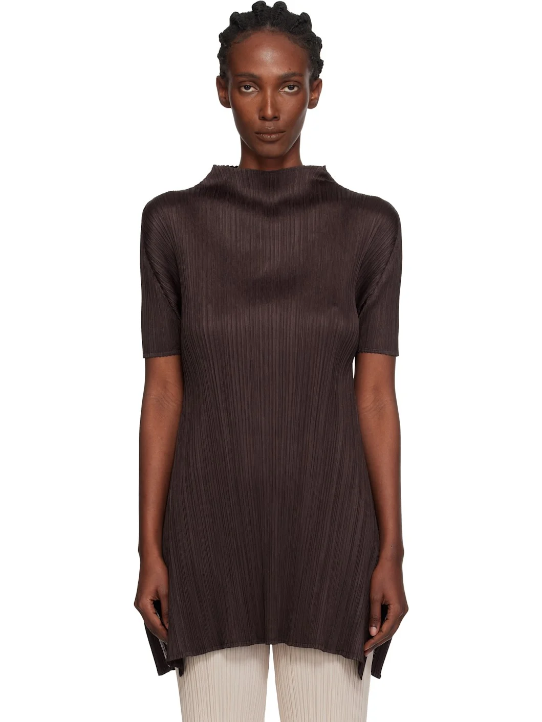 Brown Monthly Colors July Top - 1