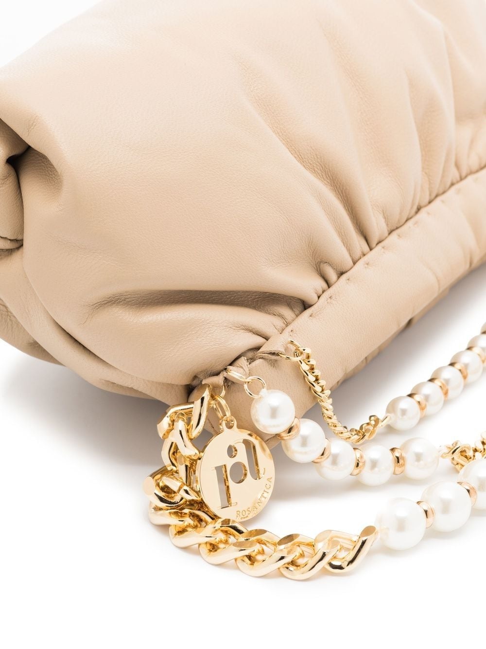 Glam pearl-embellished shoulder bag - 5