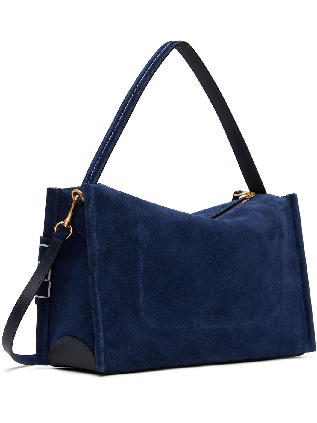 Navy Medium Loafer Bag - 3