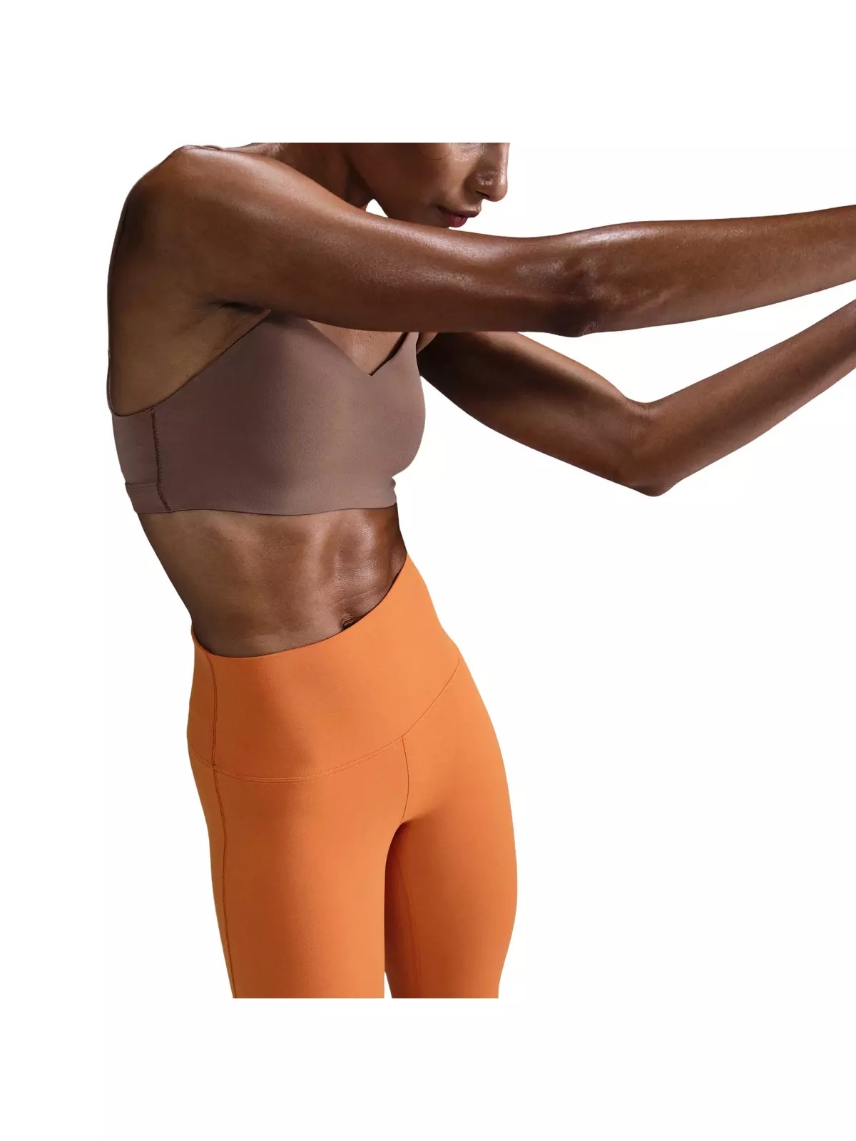 Women's Zenvy High-Waisted Flared Leggings - Orange - 5