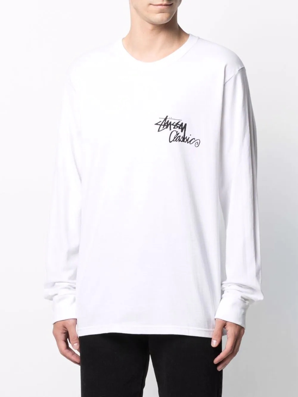 A Go-Go print long-sleeve T-shirt - 3