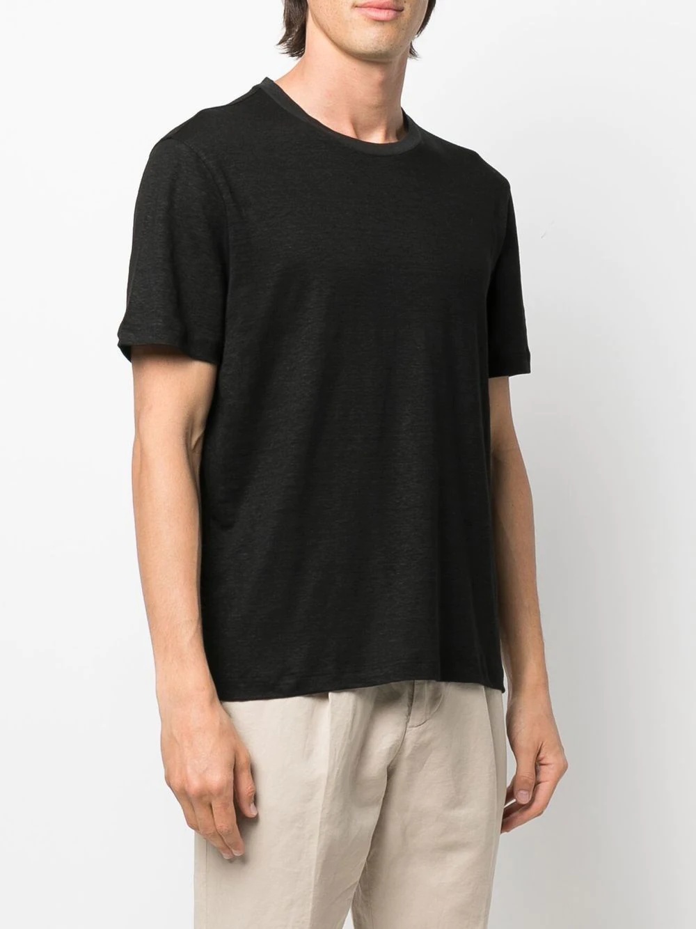 round neck short-sleeved T-shirt - 3