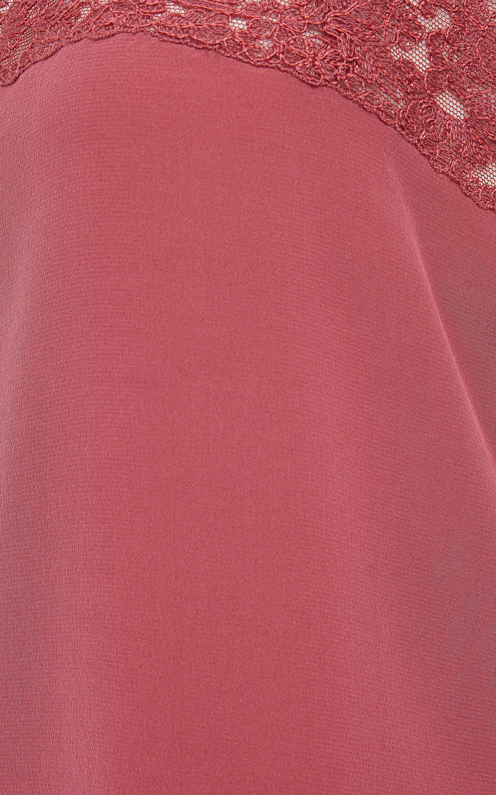 Organic Silk Crepe De Chine Top pink - 5