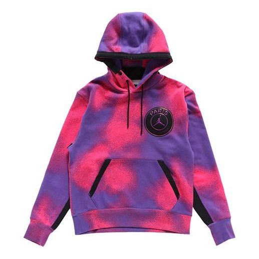 Air Jordan Printing Fleece Pullover Purple CK9650-510 - 1