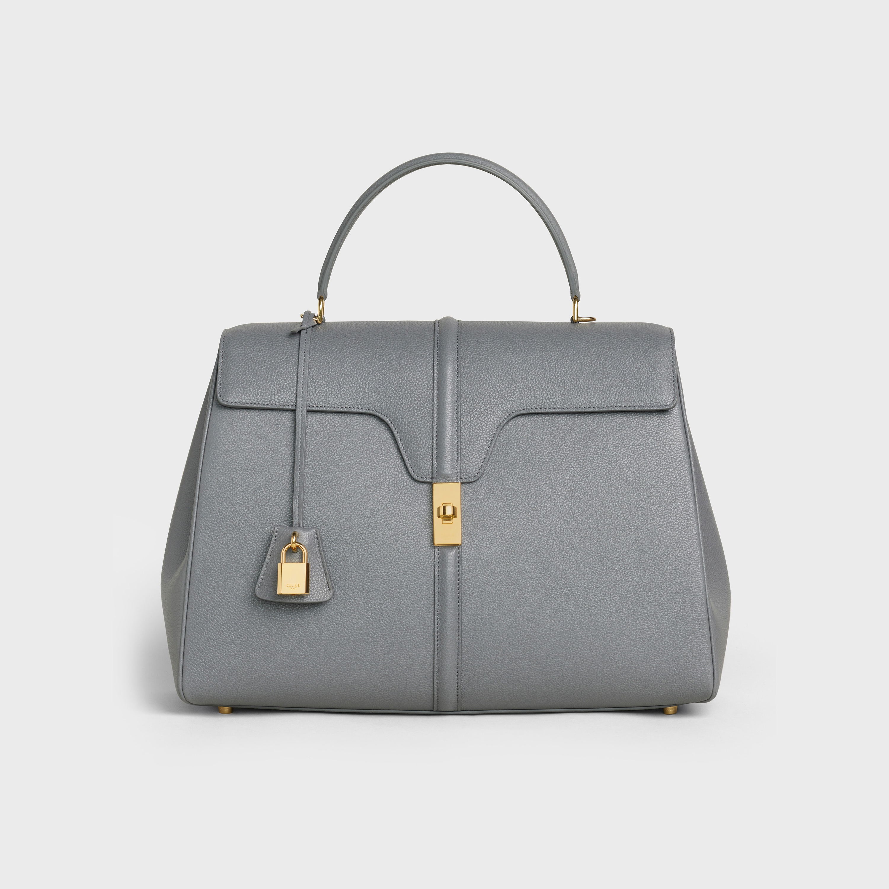 LARGE 16 BAG IN GRAINED CALFSKIN - 1