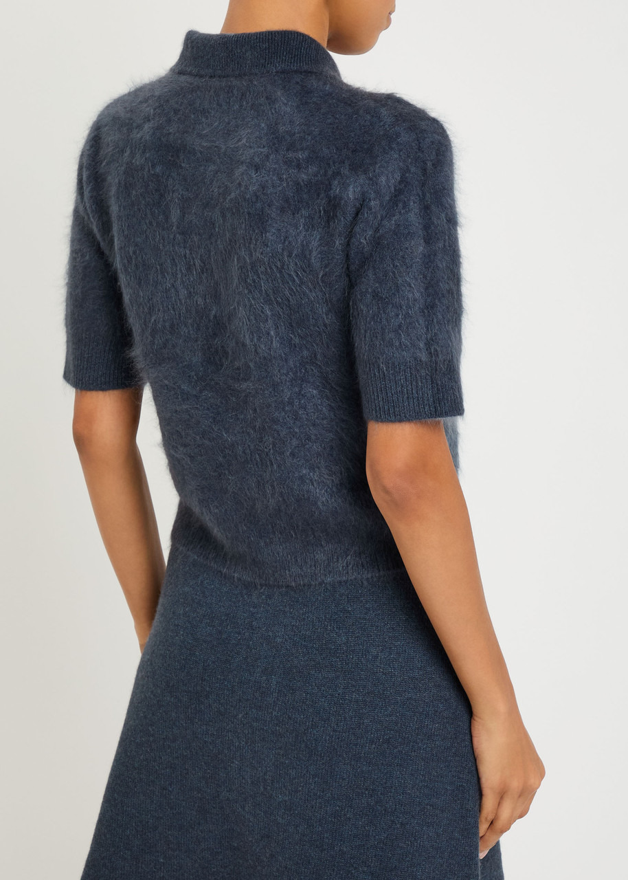 Lisa Yang Carolyn Brushed Cashmere top - 3
