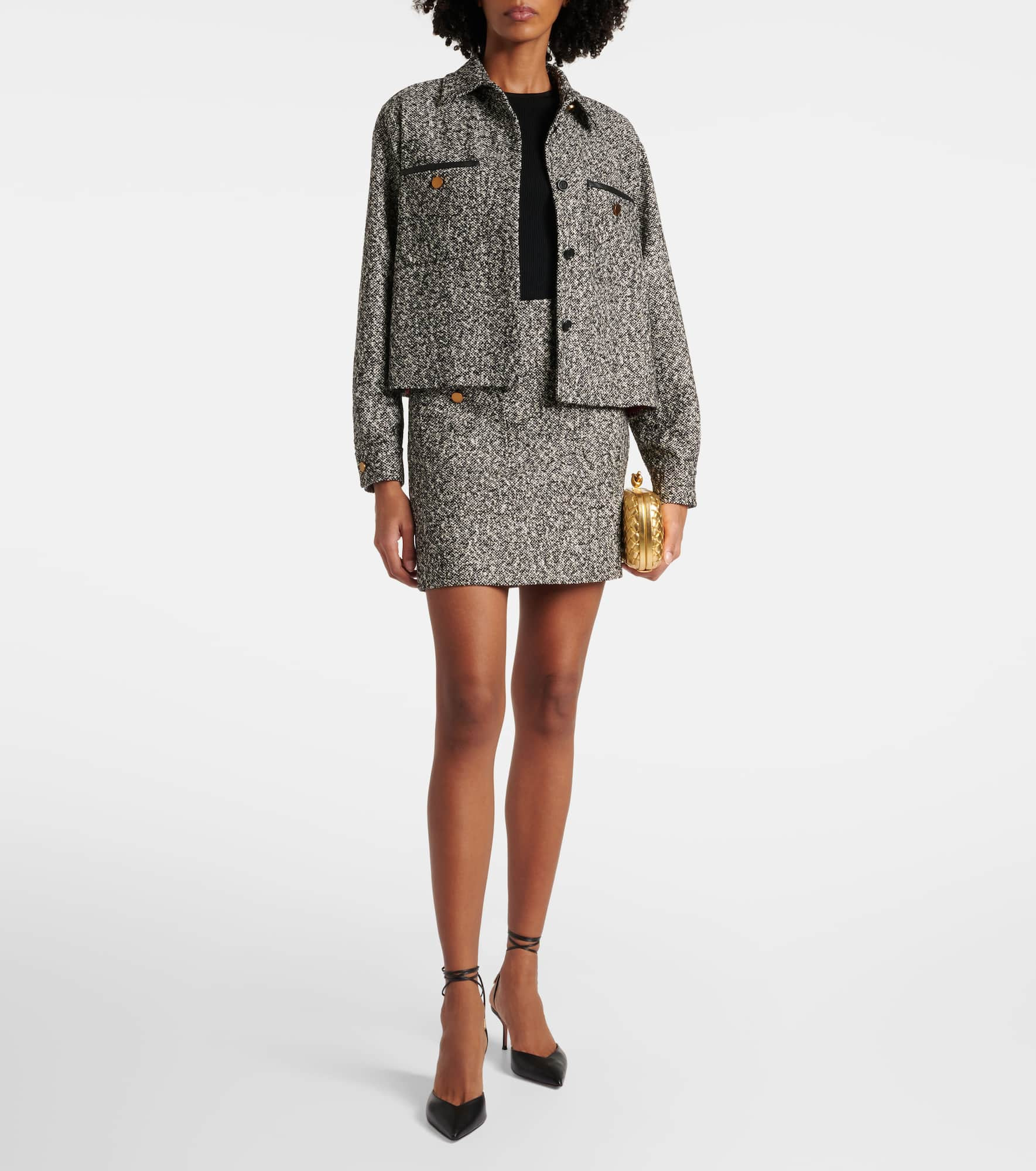 Demien wool-blend tweed jacket - 2