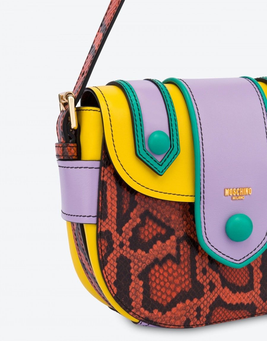 PATCHWORK CALFSKIN HOBO BAG - 4
