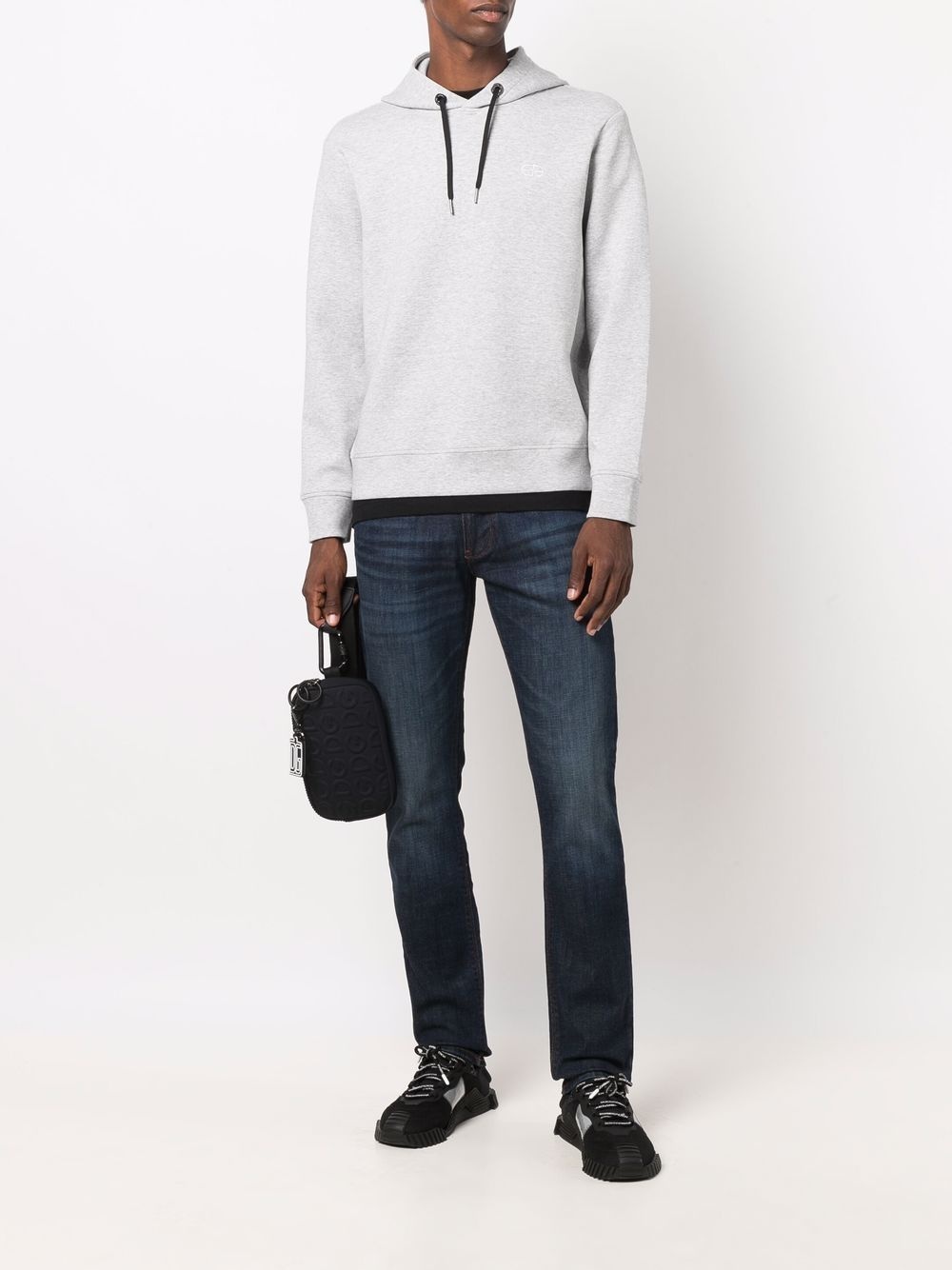 mid-rise straight jeans - 2