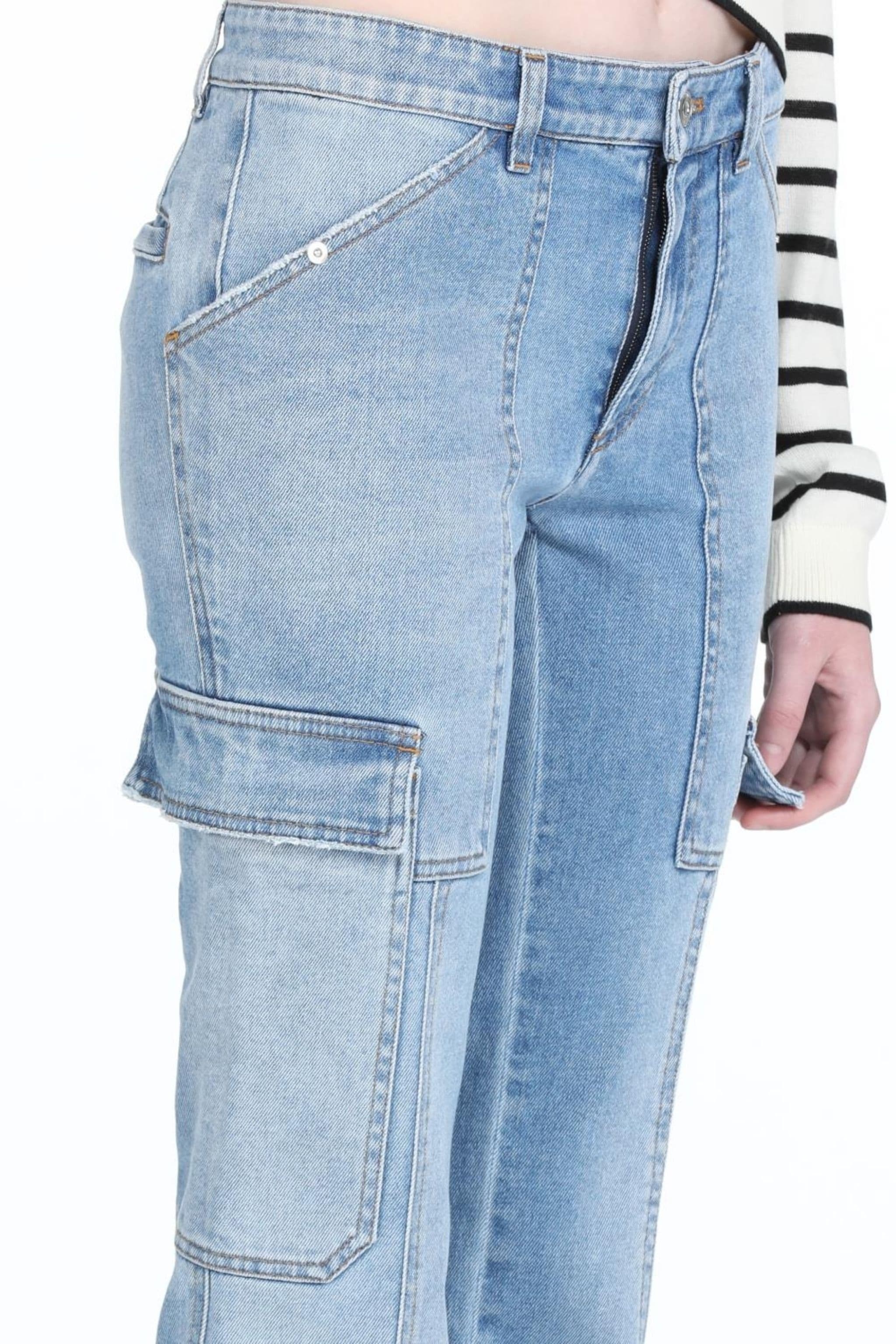 STRAIGHT-LEG JEANS - 5