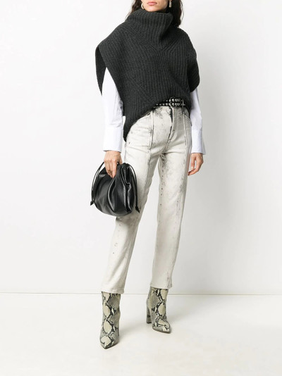 Isabel Marant oversized sleeveless jumper outlook