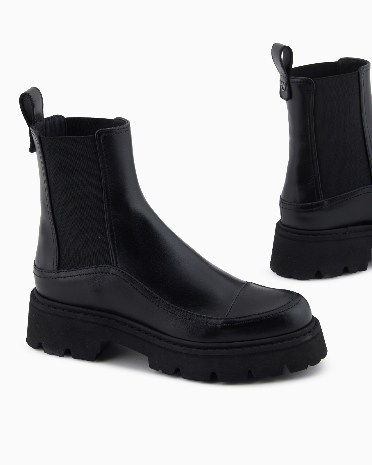 LEATHER BEATLE BOOTS - 4