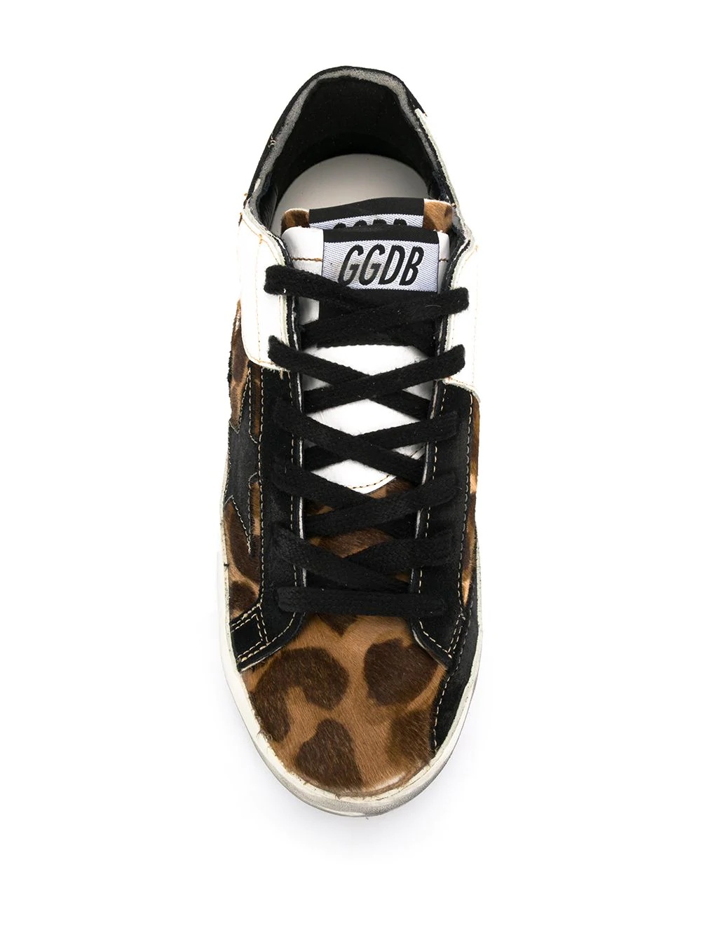 Superstar leopard print sneakers - 4