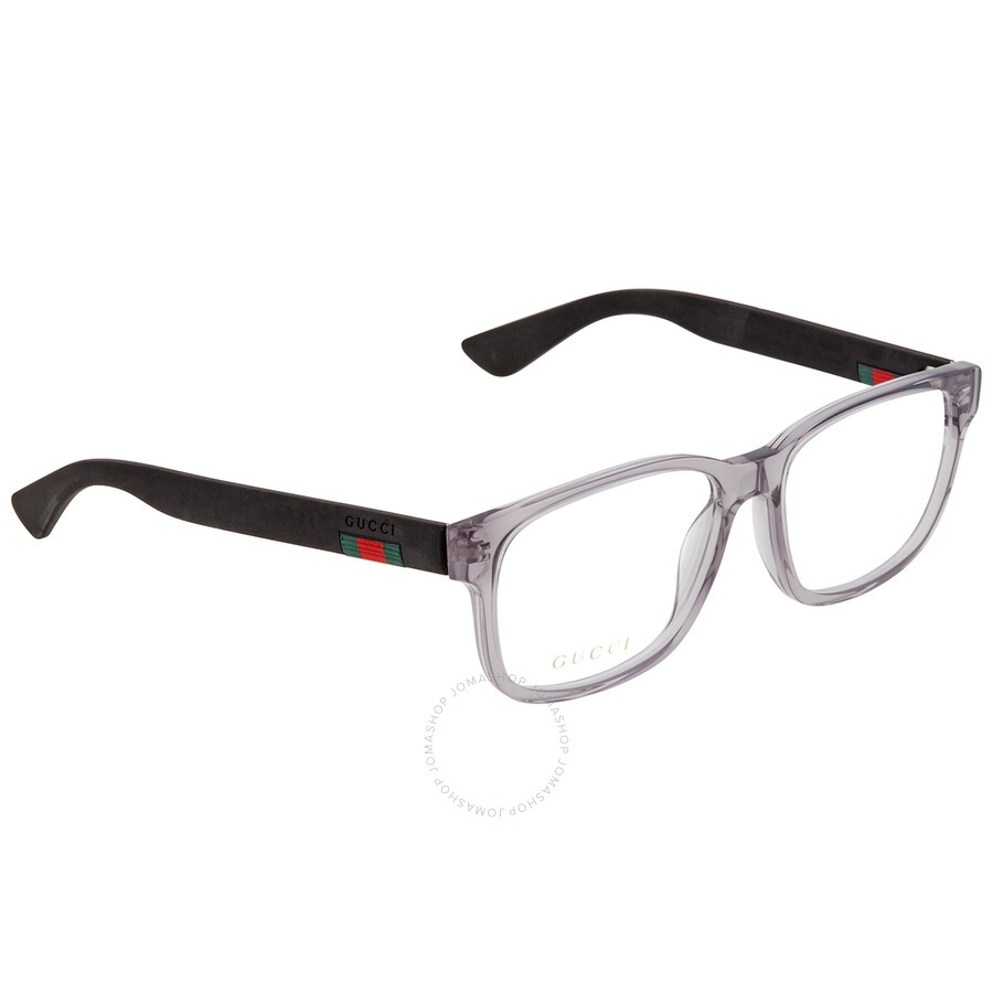 Gucci Demo Rectangular Men's Eyeglasses GG0011O 007 55 - 2