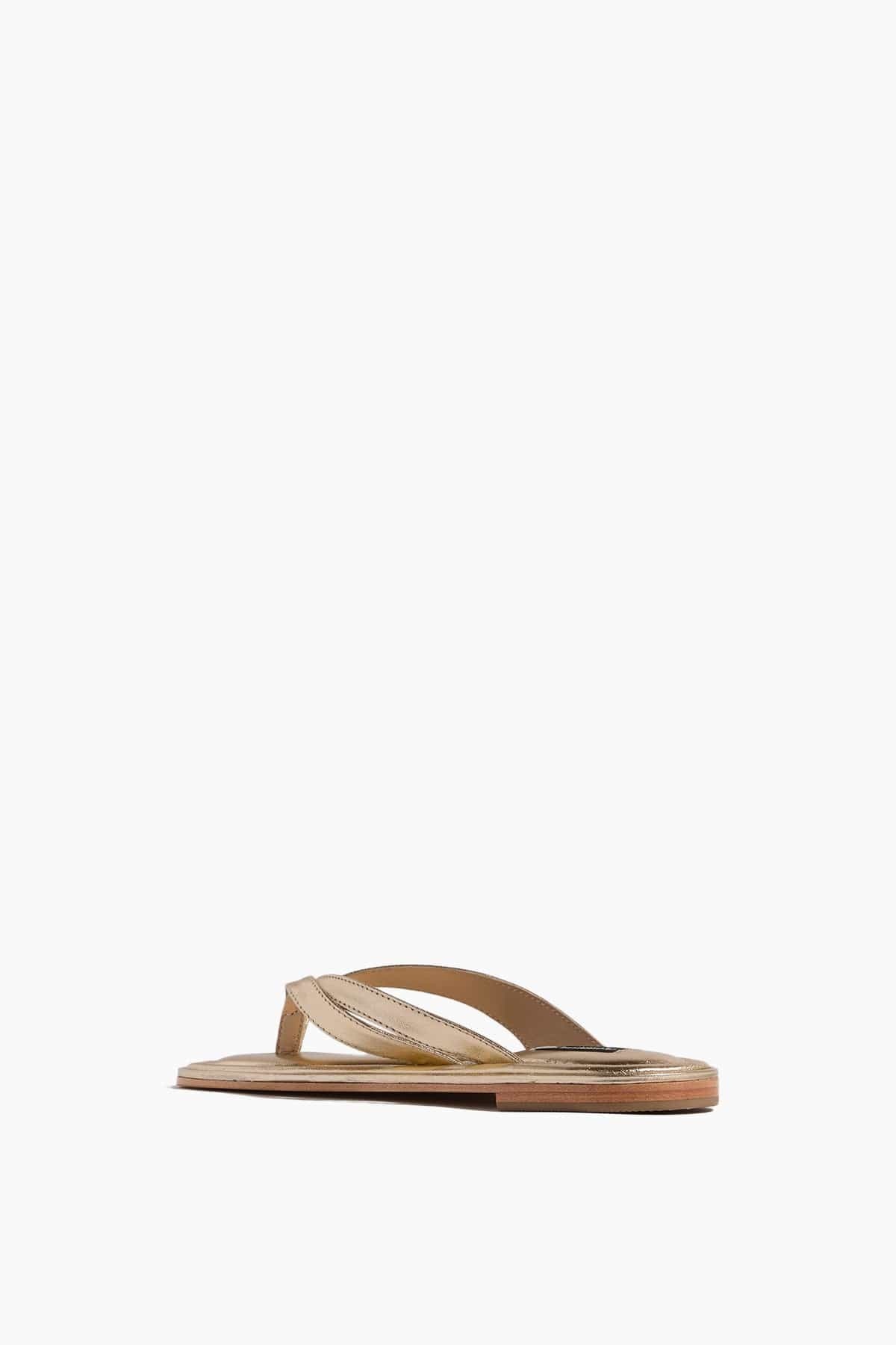 Morgan Sandal in Gold - 3