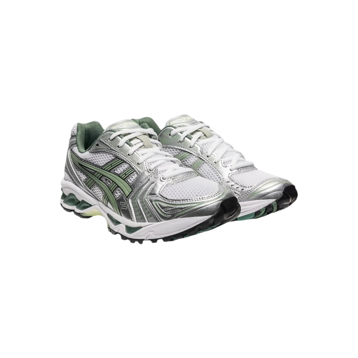GEL-KAYANO 14 SNEAKERS (WHITE/SLATE GREY) - 3