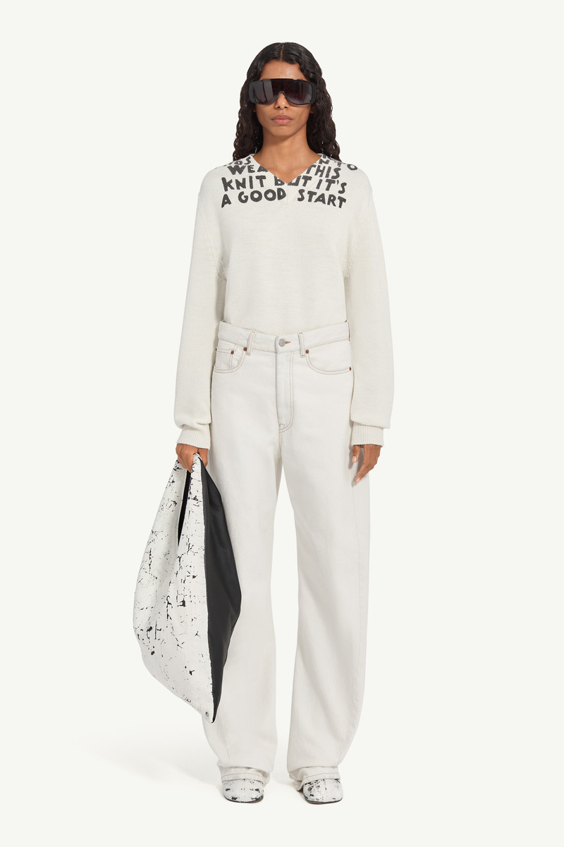 MM6 Maison Margiela Contrast Stitch Jeans outlook