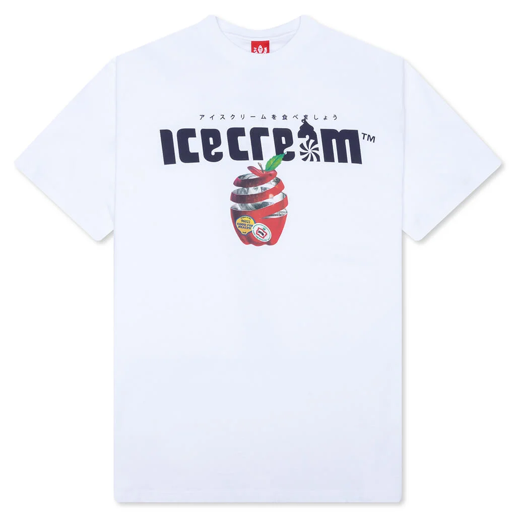LUGER S/S TEE - WHITE - 1