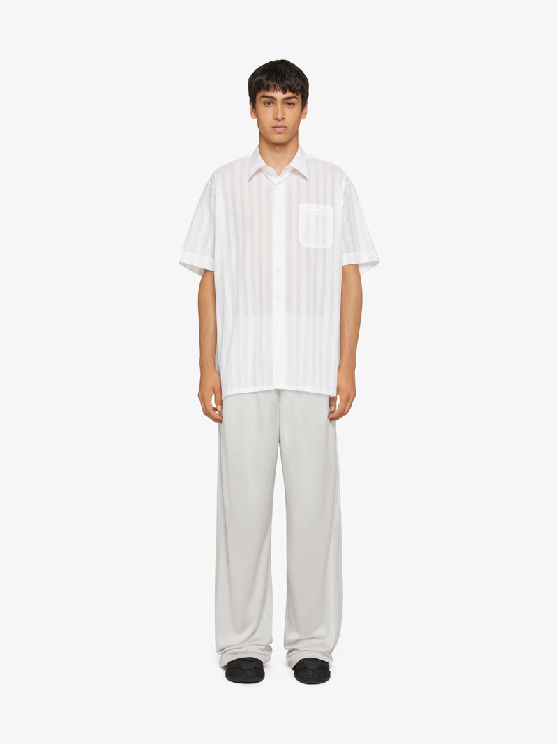 Givenchy SHIRT IN COTTON VOILE WITH STRIPES outlook