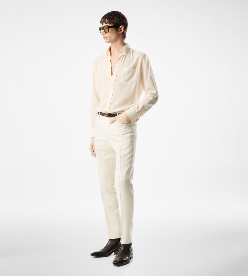 TOM FORD CREPE SATIN FLUID FIT SHIRT outlook