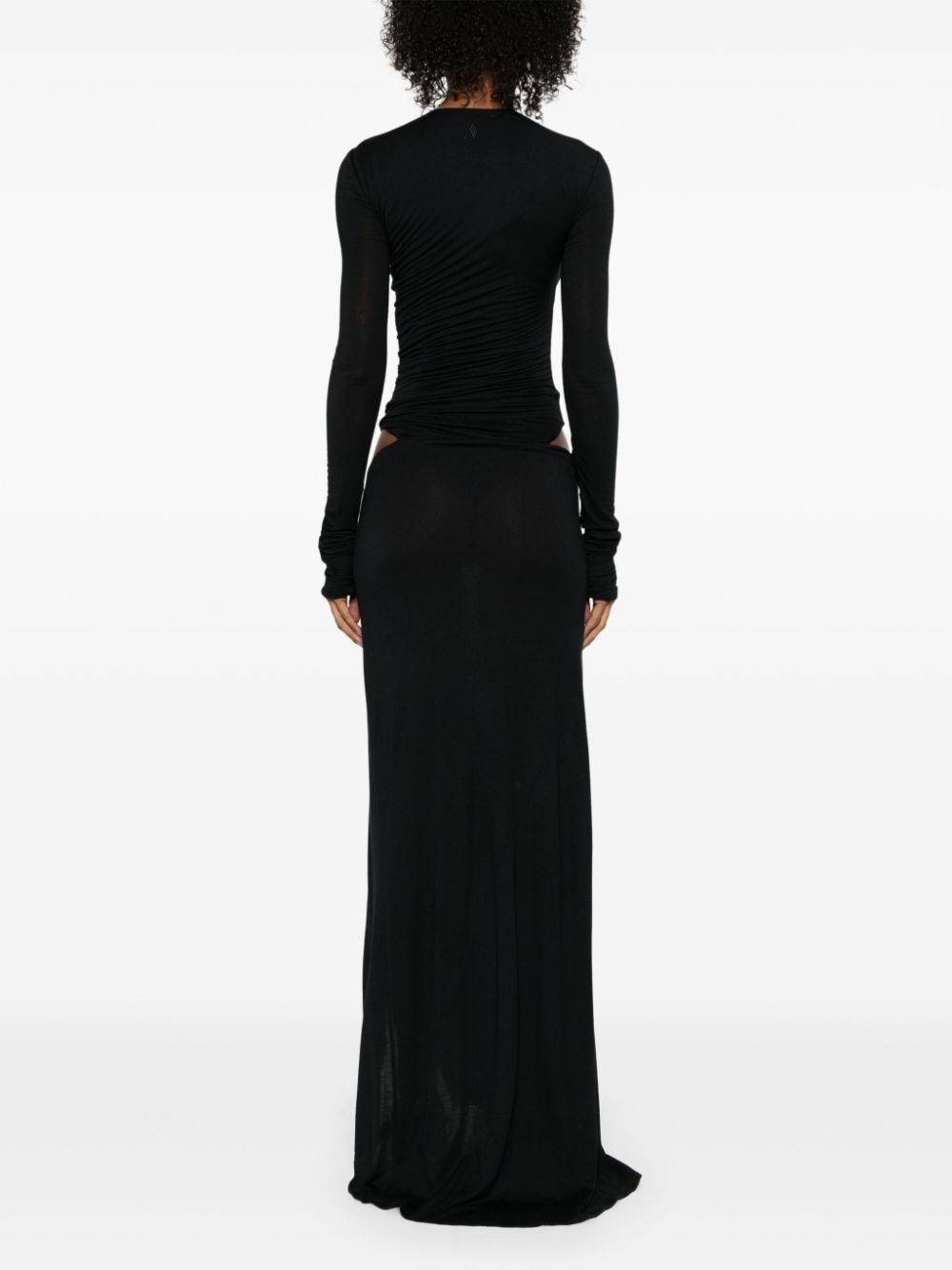 cut out-detail maxi dress - 4