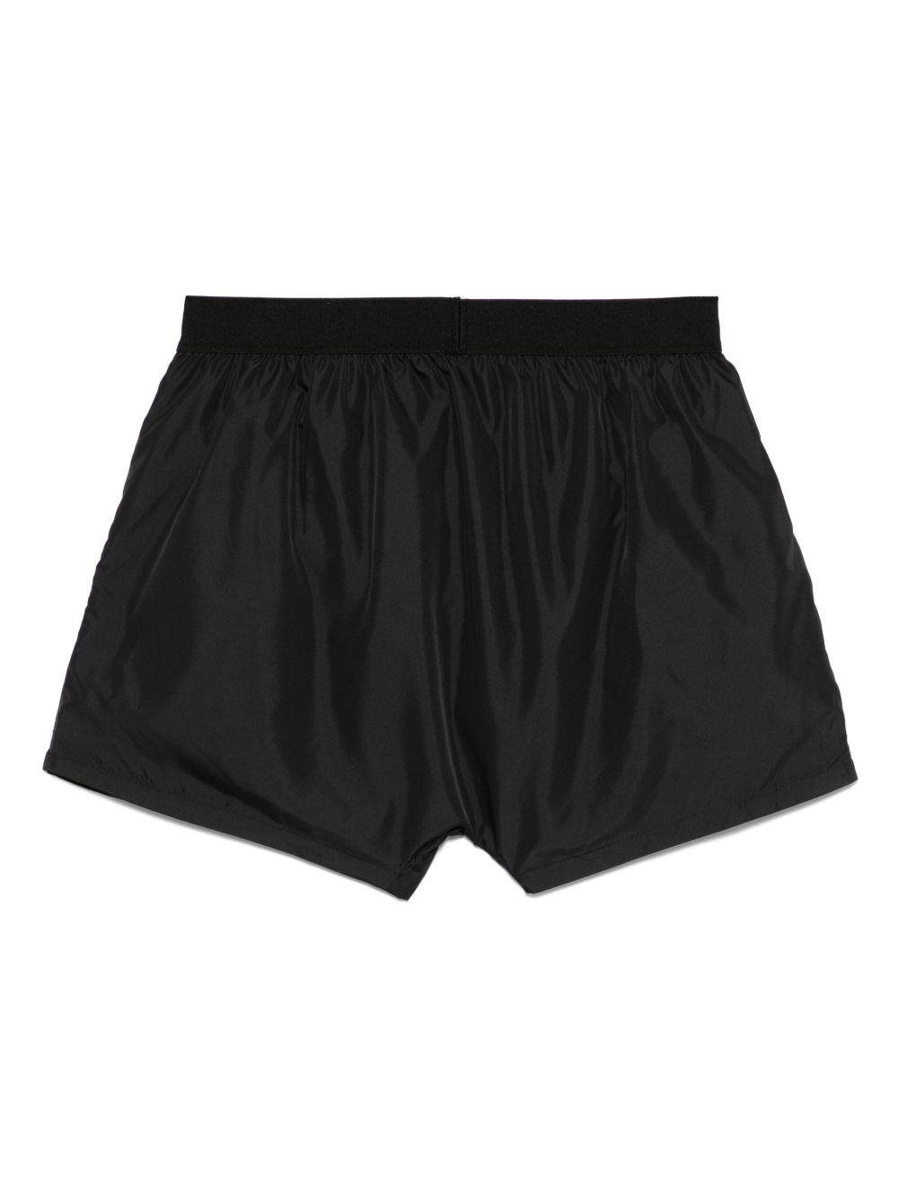 logo-waistband swim shorts - 2