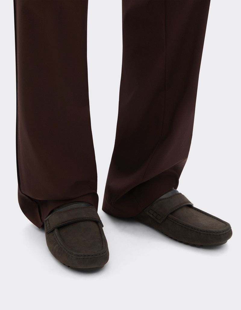 Nubuck Driver Loafers 1