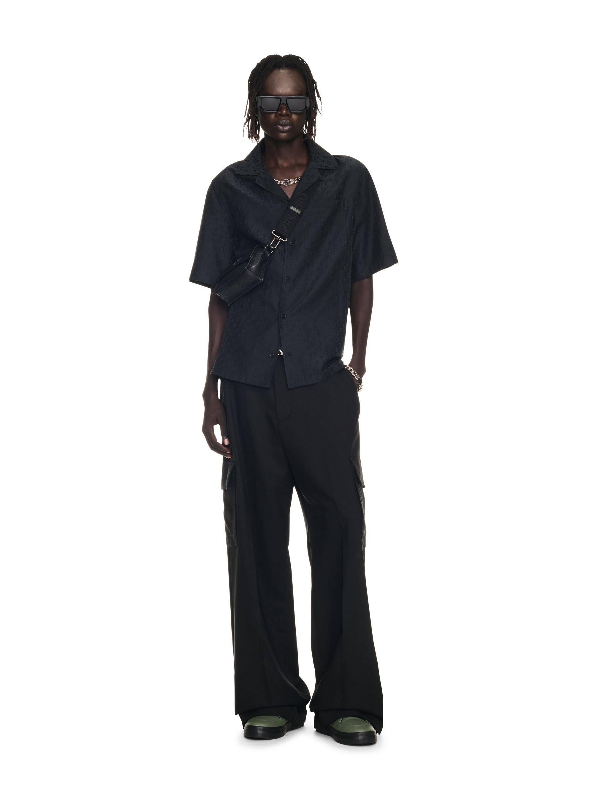 Ow Emb Drill Cargo Pant - 2