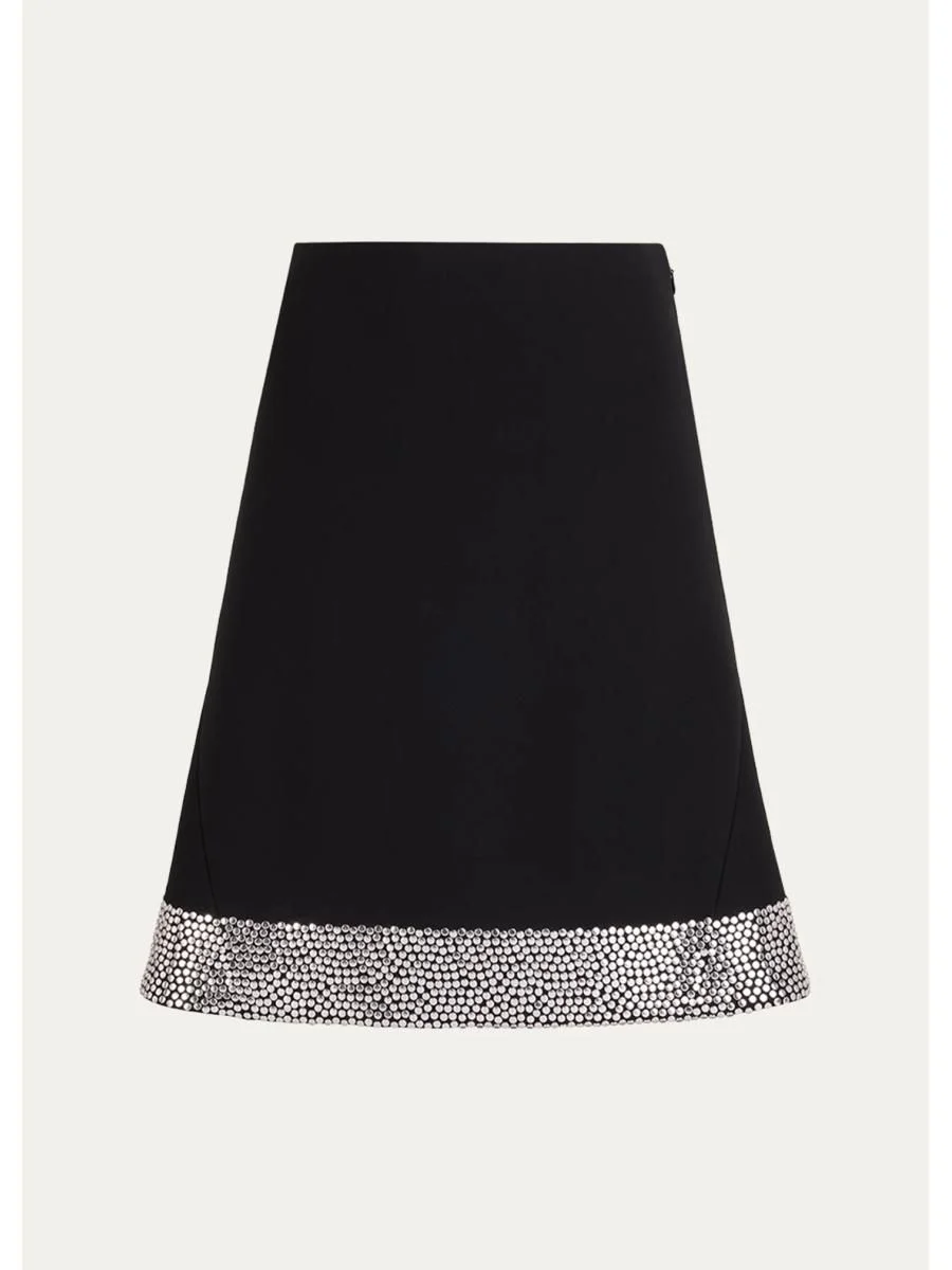 Studded Midi Skirt - 1