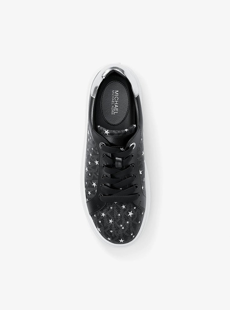 Romey Printed Signature Logo Sneaker 5
