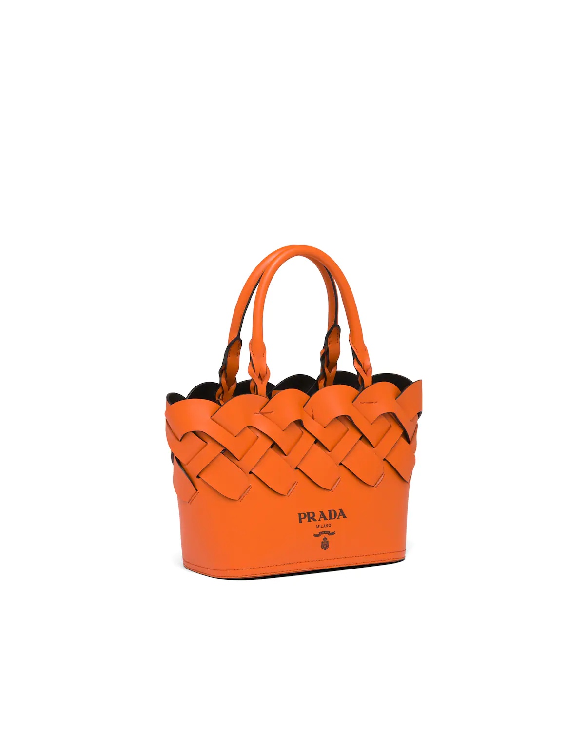 Leather Prada Tress Tote - 3