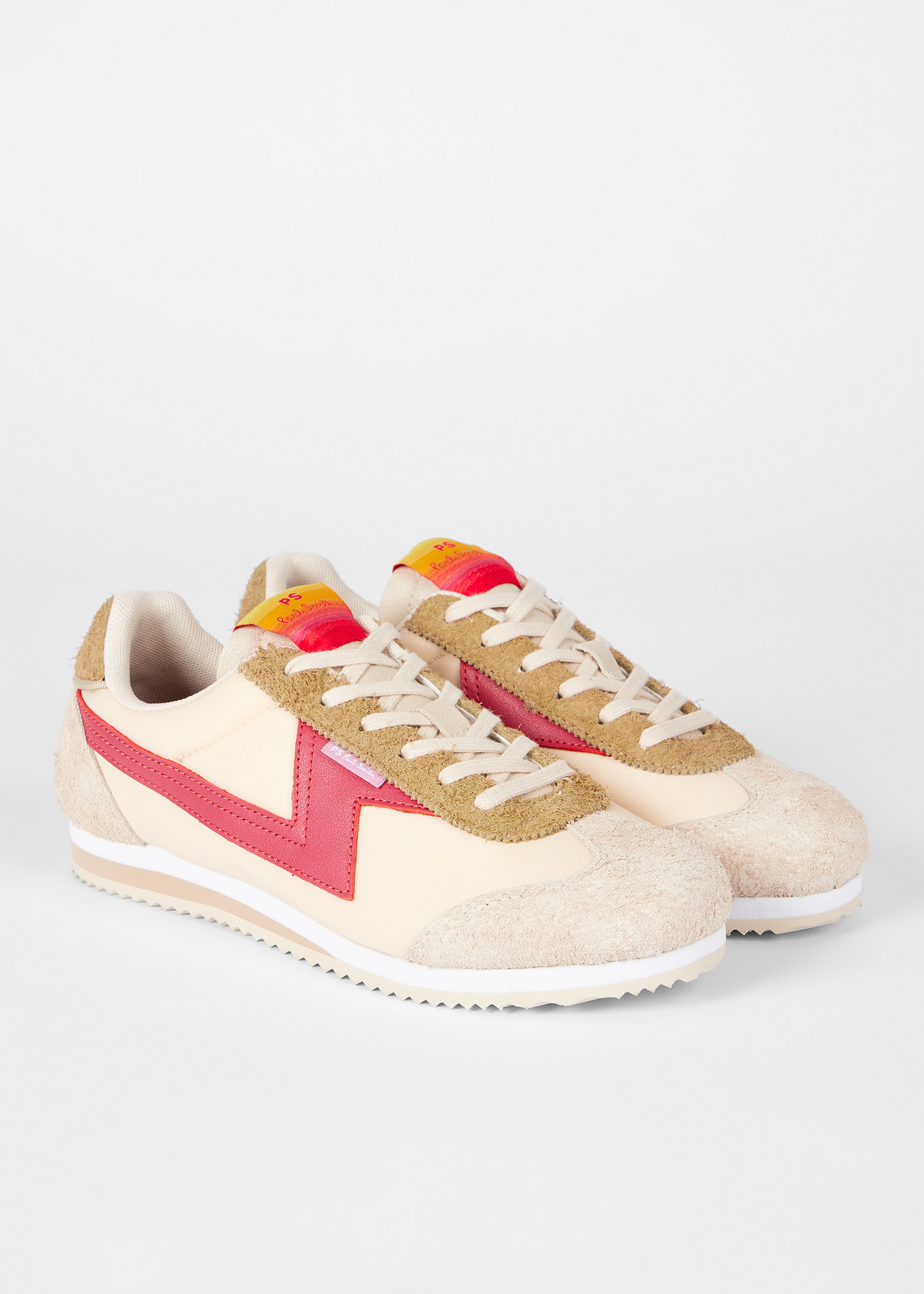 Women's Cream 'Jasmine' Trainers - 4