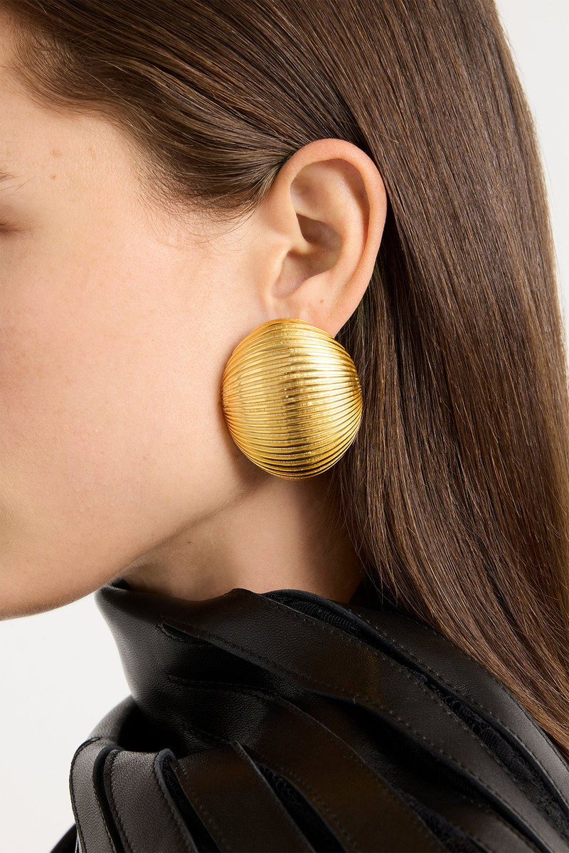 BRANDON MAXWELL Mali Stud Earrings outlook