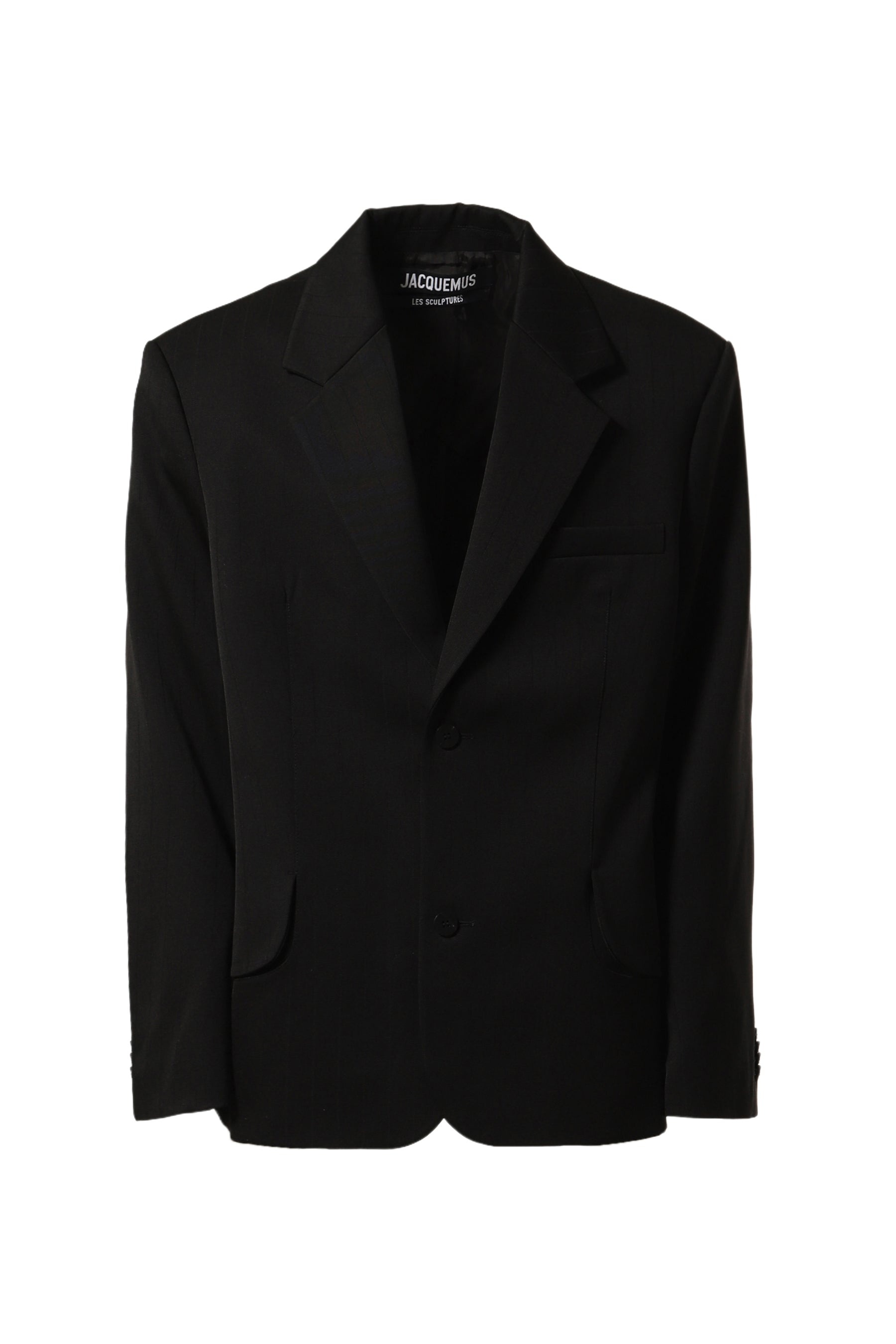 LA VESTE TITOLO / JACD PINSTRIPE BLK - 1