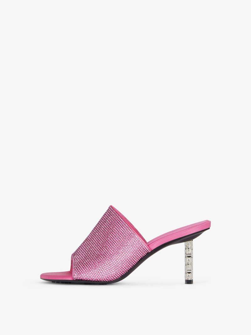 Givenchy G CUBE MULES IN STRASS outlook