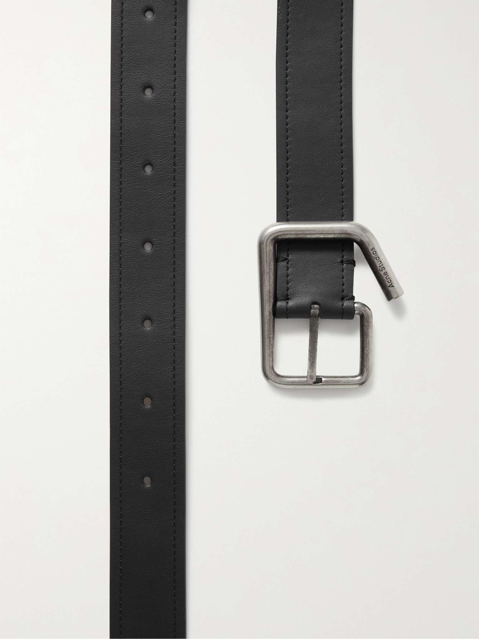 3.5cm Leather Belt - 3