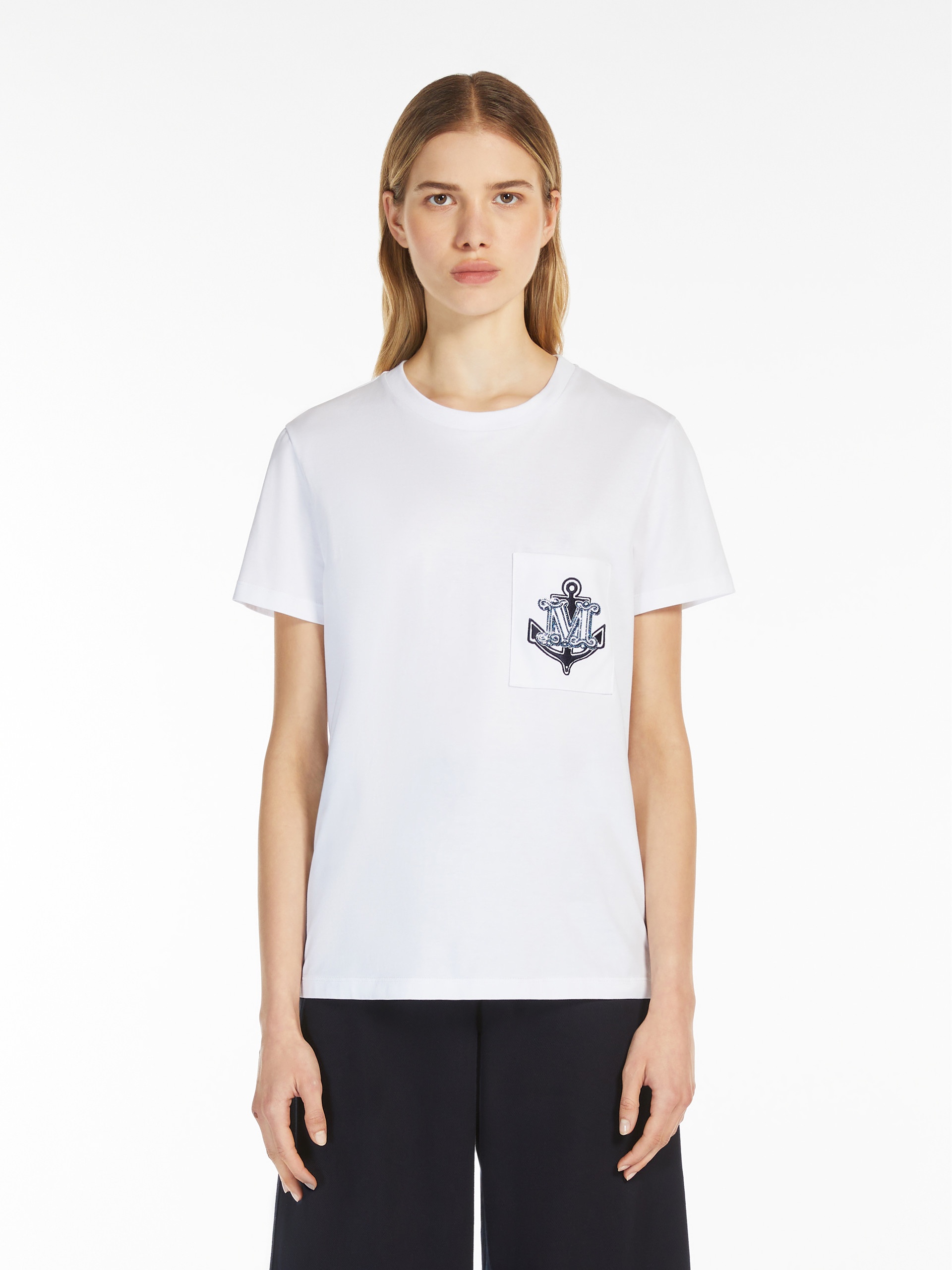 ACACIA Jersey t-shirt with embroidery - 3